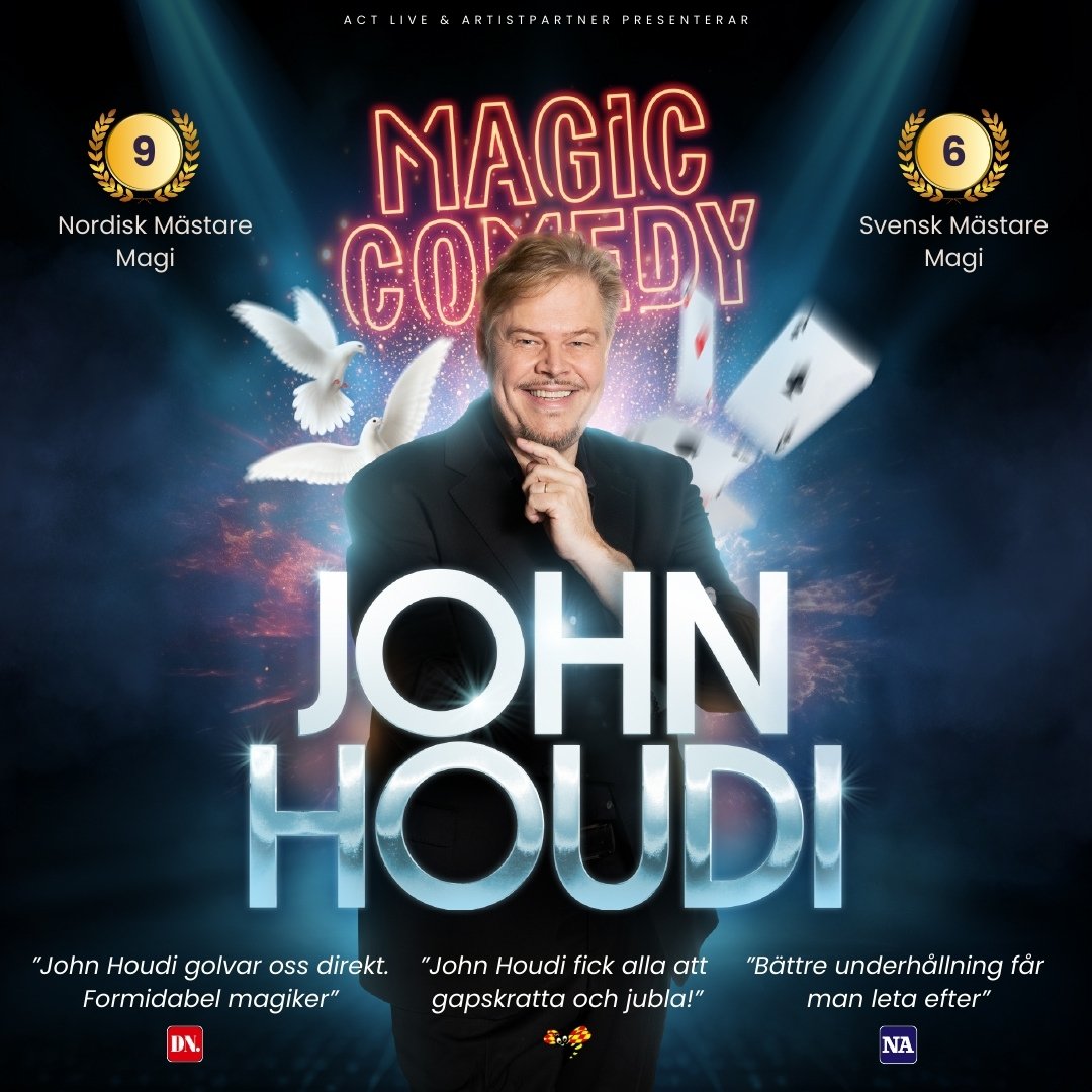 Boka John Houdi här